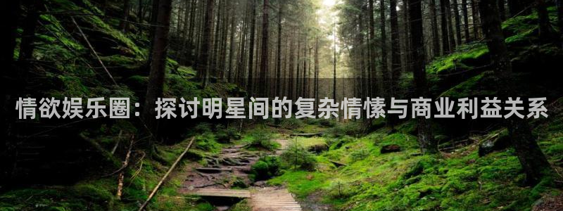 摩登7官网版：情欲娱乐圈：探讨明星间的复杂情愫与商业利益关系