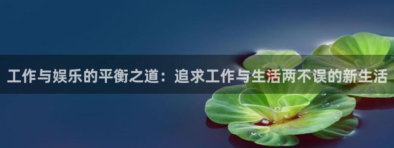 摩登7是大平台吗：工作与娱乐的平衡之道：追求工作与生活两不误的新生活